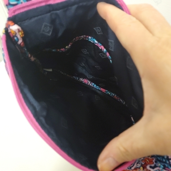 Vera Bradley "Kaleidescope" Pattern Crossbody/Shoulder Bag, Colorful, Preppy - Picture 5 of 5
